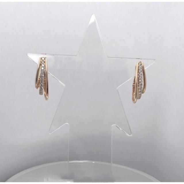 Золотые женские серьги 252/035