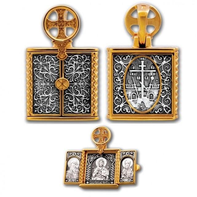 Золотая ладанка 248JN фото
