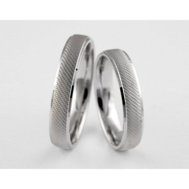 Серебряное обручальное кольцо 1-211 silver фото