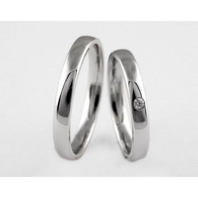 Серебряное обручальное кольцо 1-250 silver фото