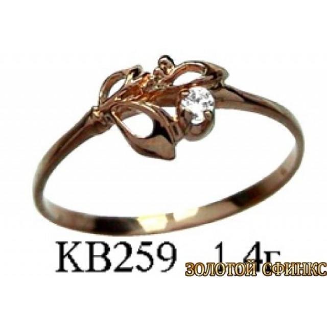 Золотое кольцо кв 259 фото